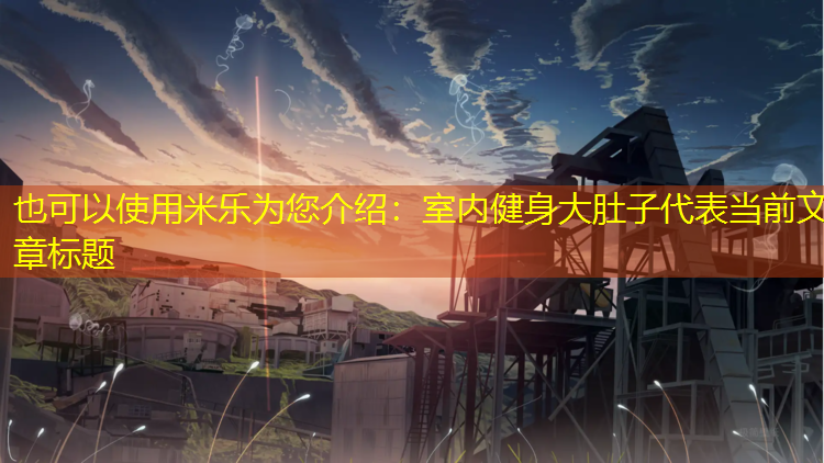 室内健身大肚子